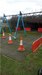 FENCING AT THE HERON WAY RECREATION GROUND