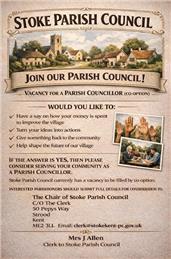 PARISH COUNCILLOR VACANCY