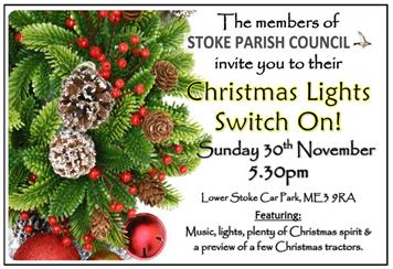 CHRISTMAS LIGHTS SWITCH ON 2025